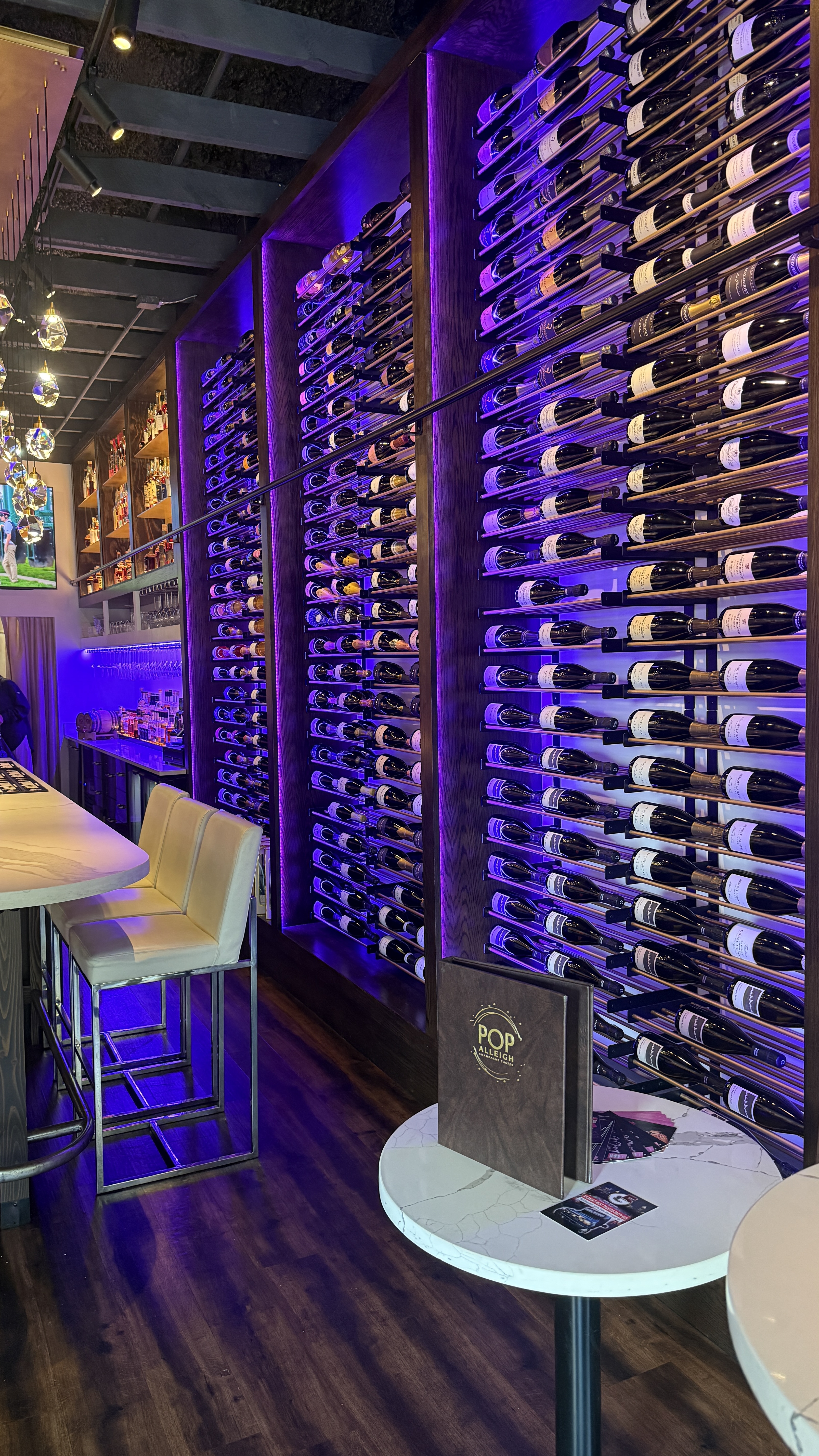 Pop Alleigh Champagne & Whiskey Room
